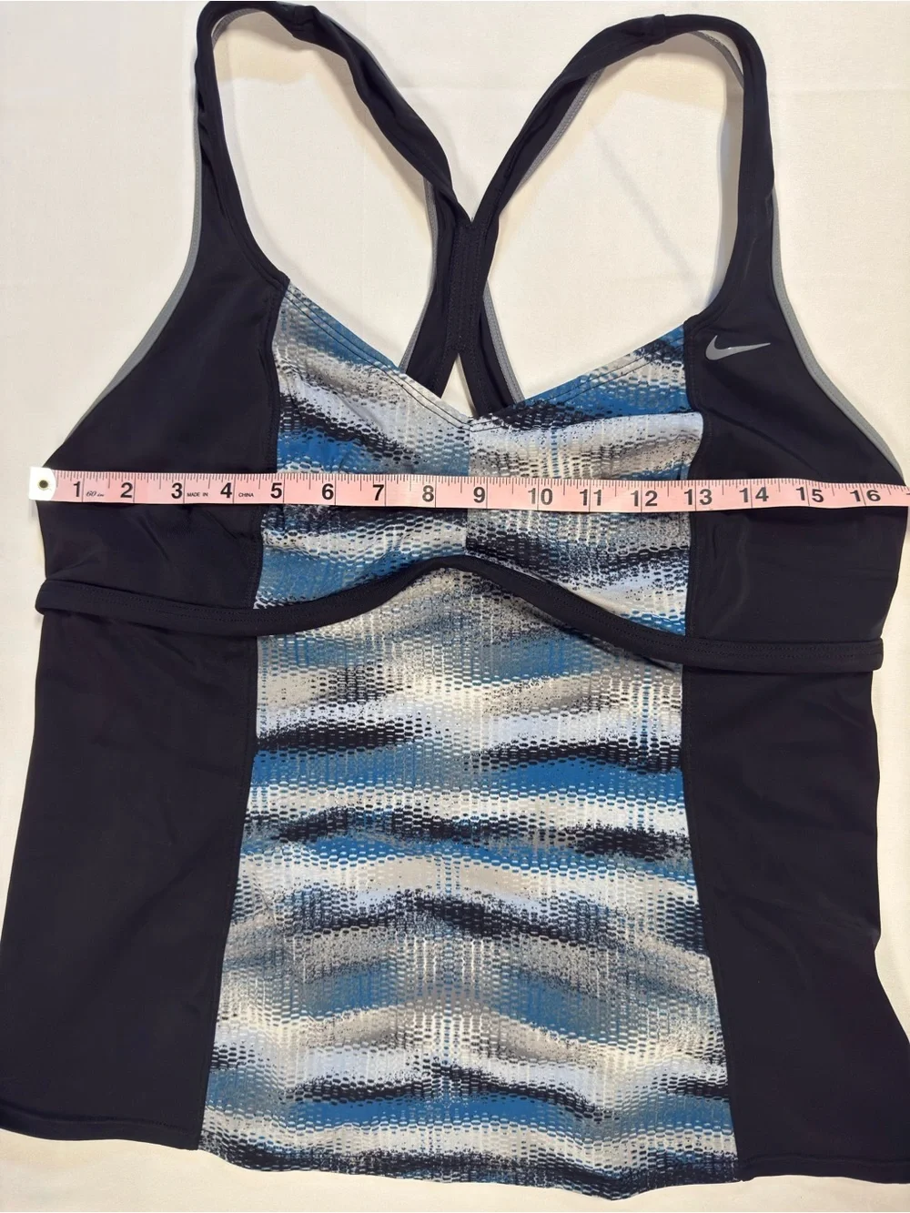 Nike Womens XL Tankini Swim Tops Racerback Athletic Swimsuit Lot of 2